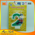 Delicate Cartoon Number Birthday Candle para venda